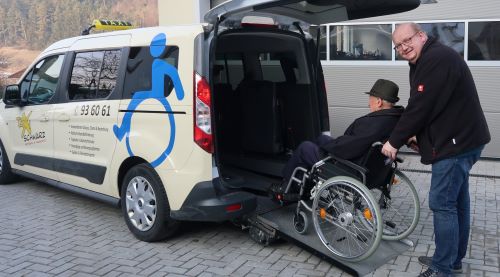 Rollstuhlbeförderungen